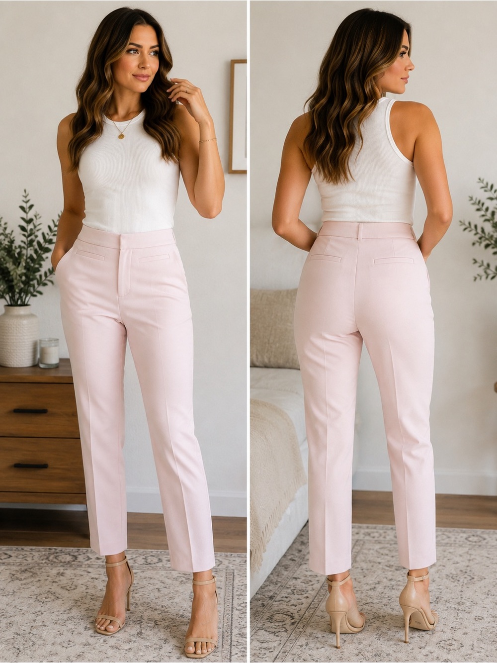 J.Crew Pink Ankle Pants | Size 00